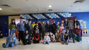 Niños y niñas de la Casa de la Neurodiversidad disfrutaron una función de cine adaptada en Cinépolis Chillán