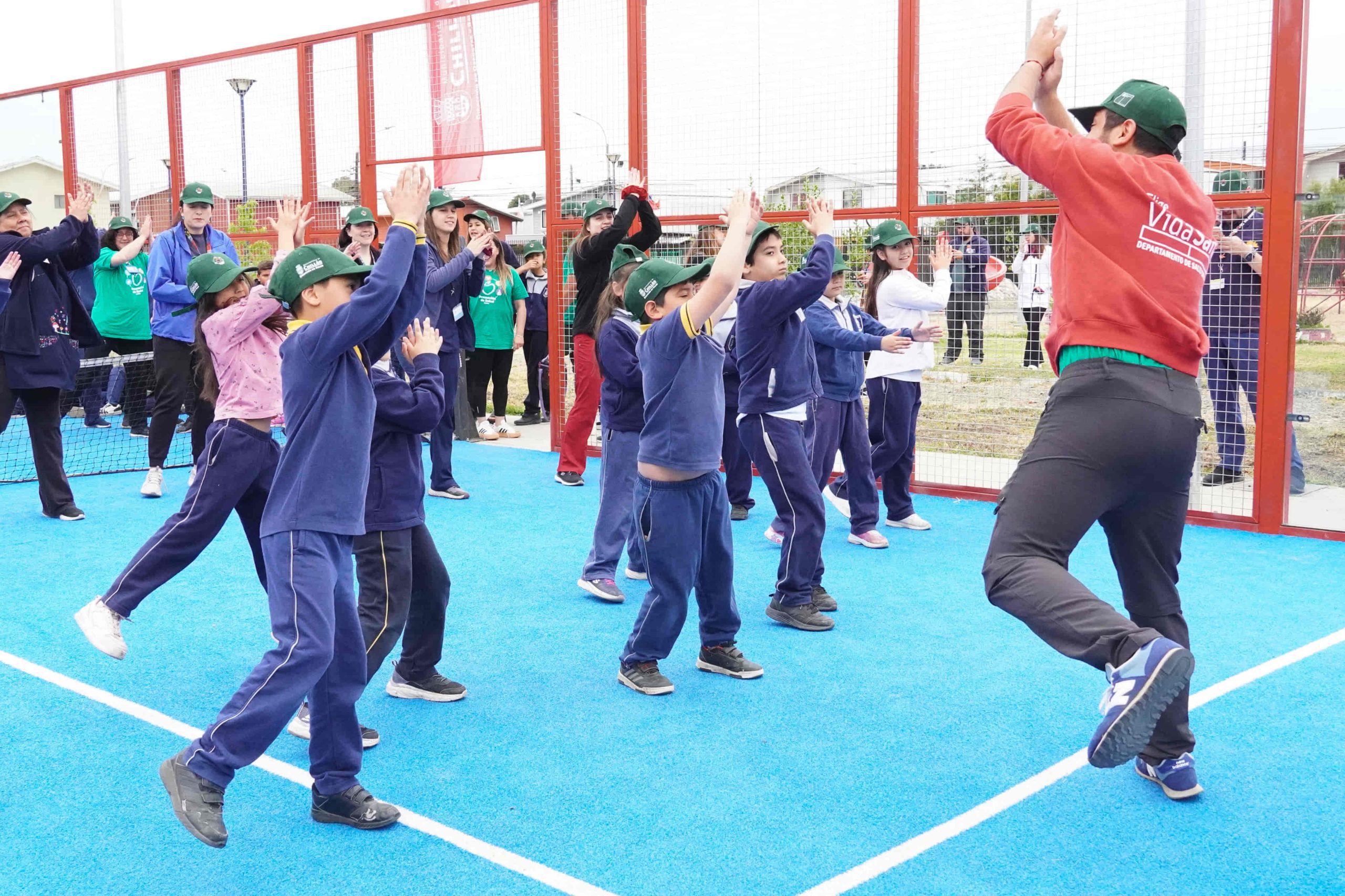 Festival Deportivo “Circuito Saludable” reunió a estudiantes del sector Oriente de Chillán