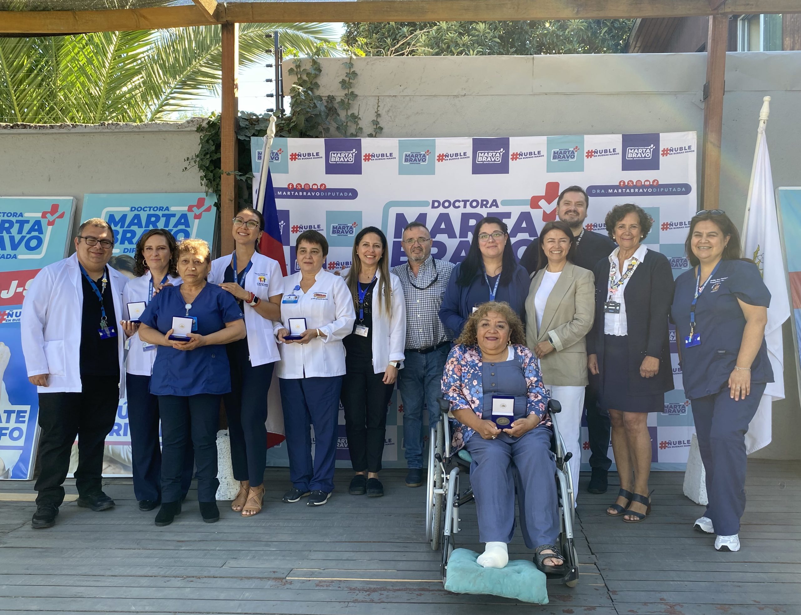 Cámara de Diputados reconoció a referentes de la salud municipal de Chillán