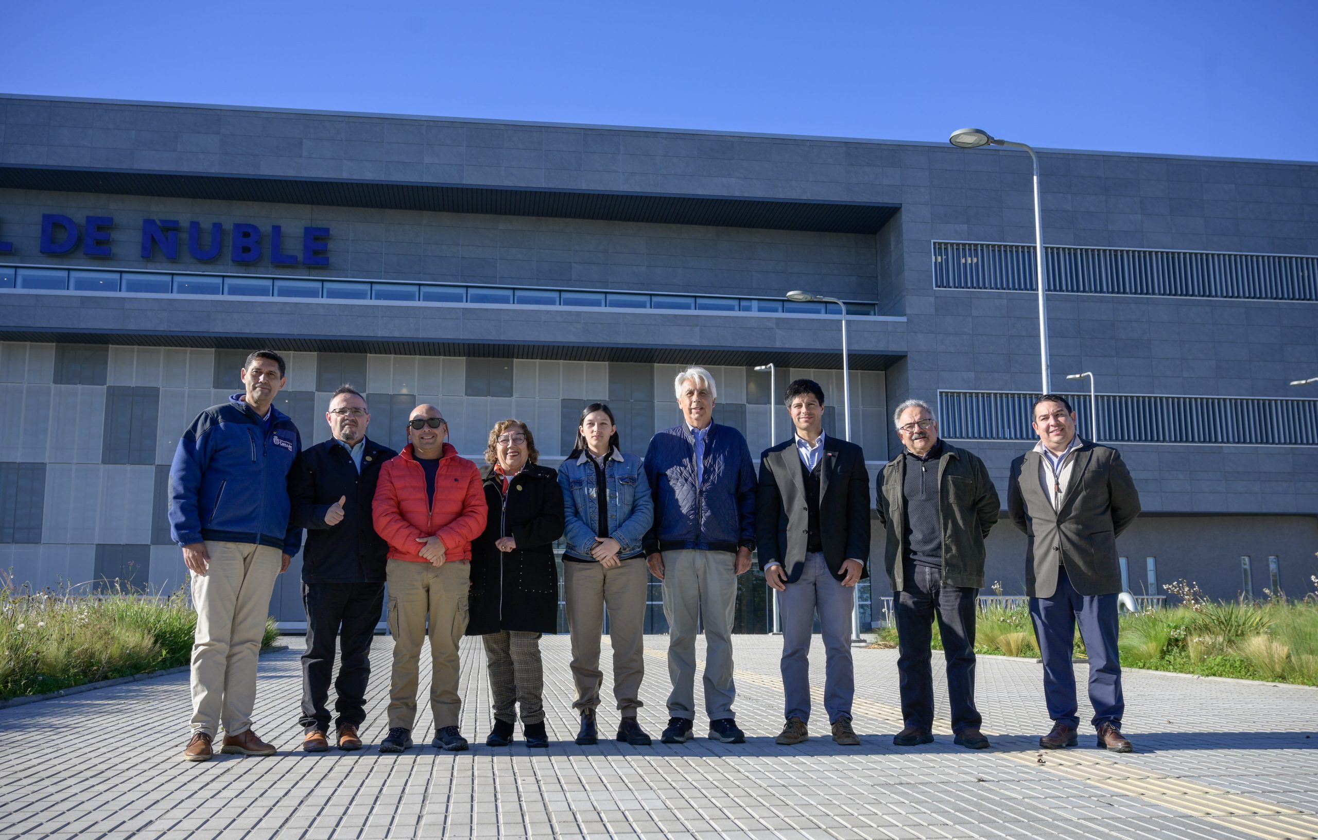 Concejales de Chillán visitaron el nuevo Hospital Regional de Ñuble para conocer avances en infraestructura y atención de salud