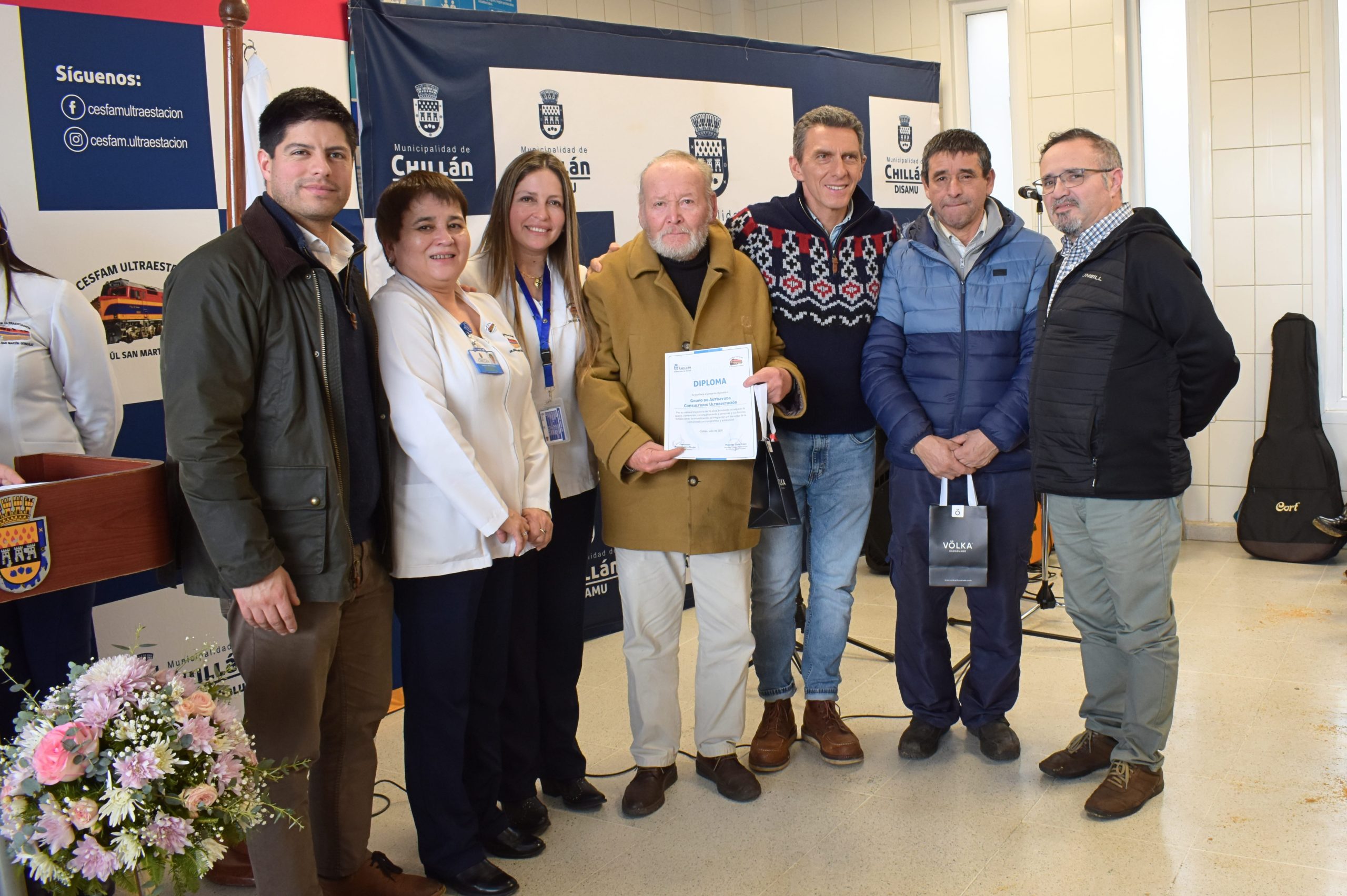 En su aniversario N° 56 Cesfam Ultraestación reconoció a funcionarios y organizaciones sociales
