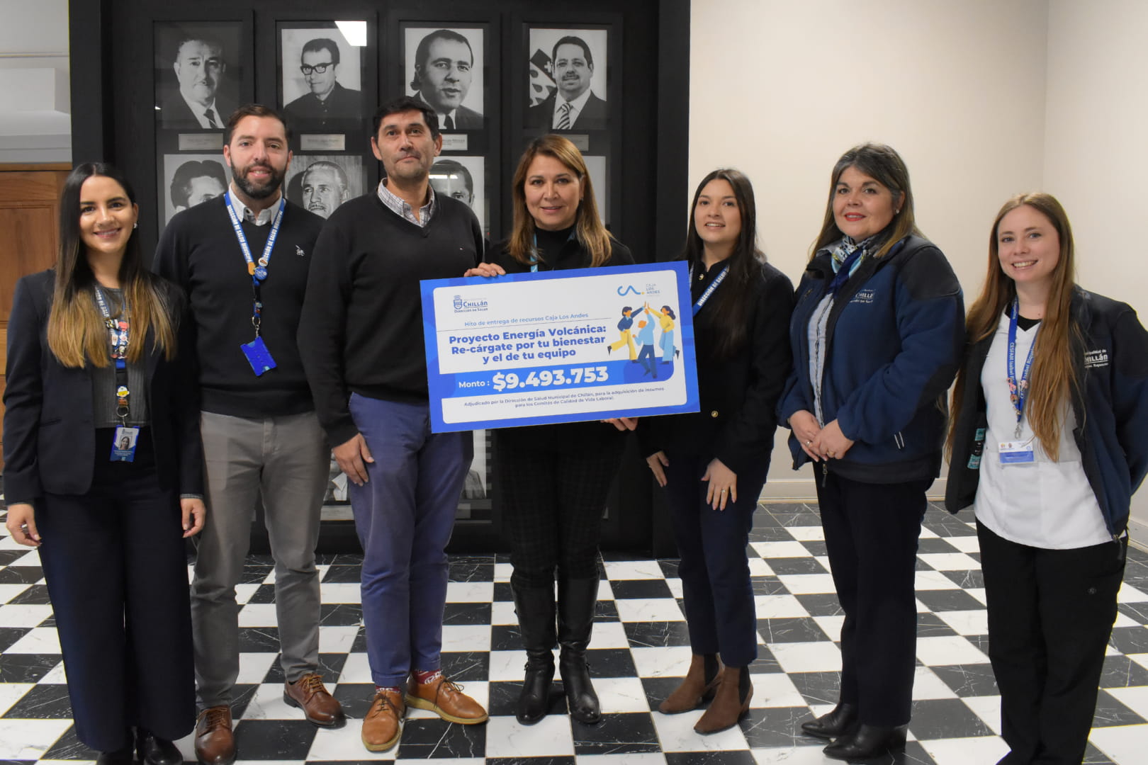 Comités de Calidad de Vida Laboral de la Disamu Chillán se adjudican recursos de Caja Los Andes para fortalecer actividades de autocuidado