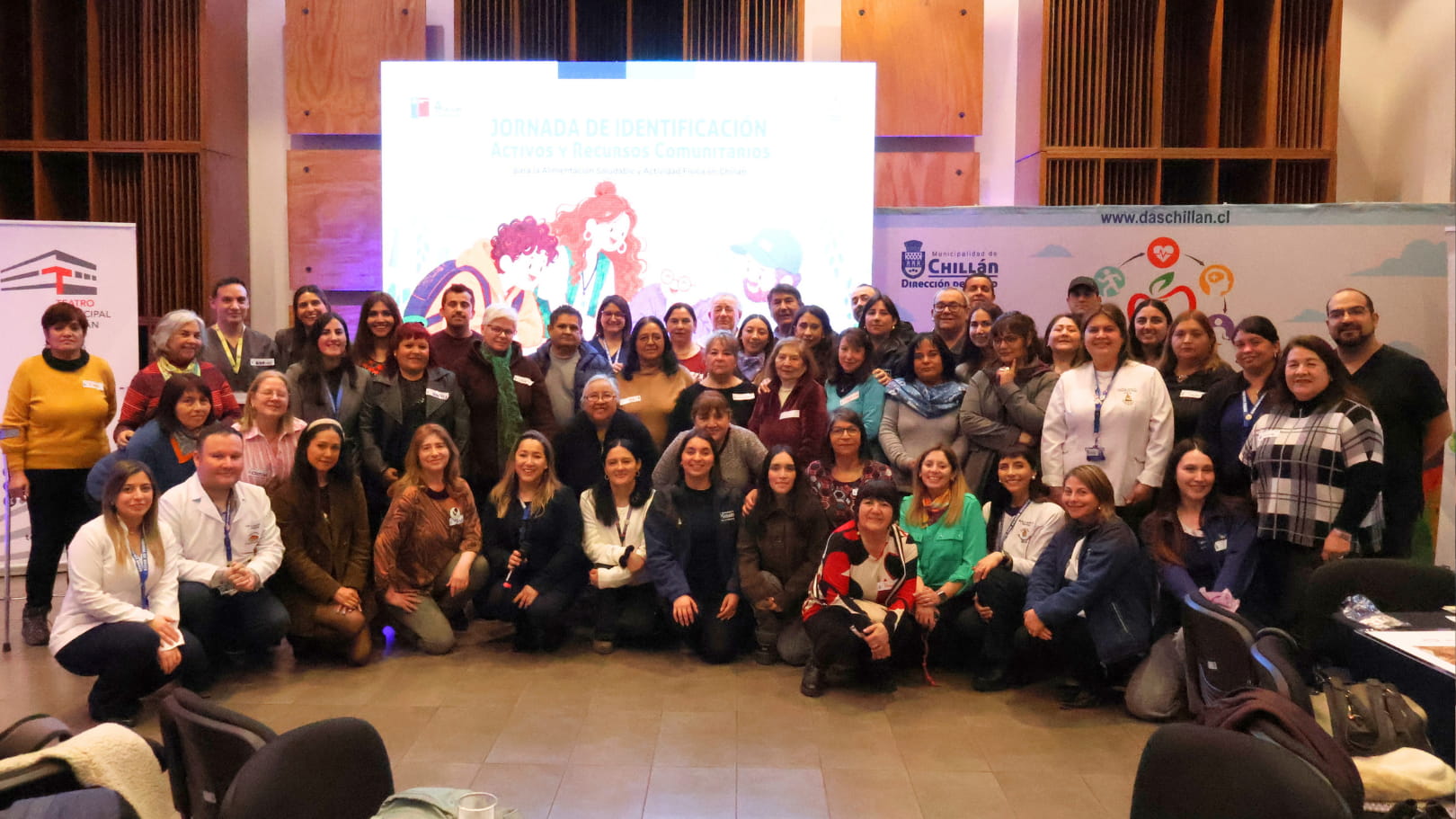 Chillán realizó jornada para identificar activos y recursos comunitarios que promuevan estilos de vida saludable